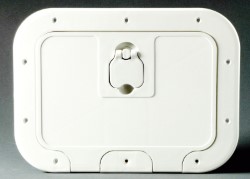 Λευκό ντουλάπι με καπάκι 280 x 180 mm D-εμπρός